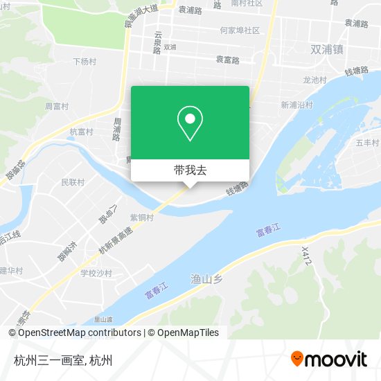 杭州三一画室地图