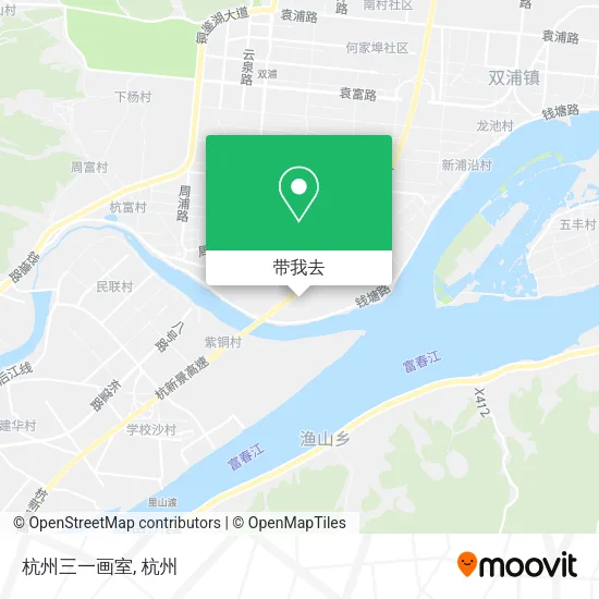 杭州三一画室地图