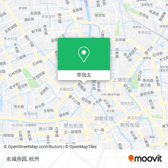 名城燕园地图