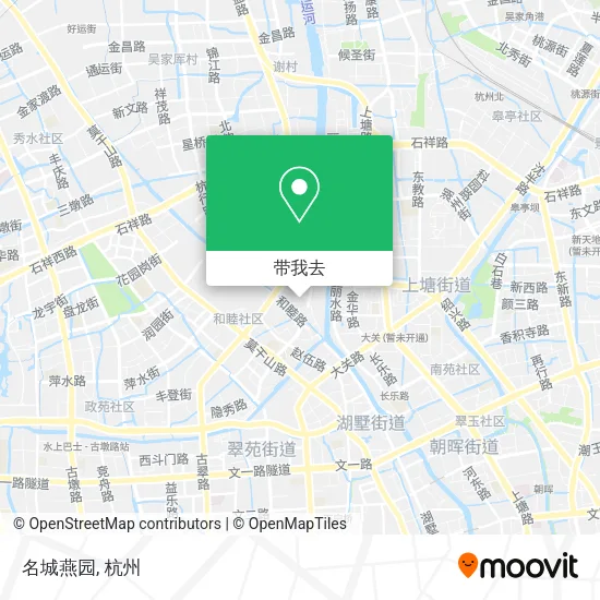 名城燕园地图