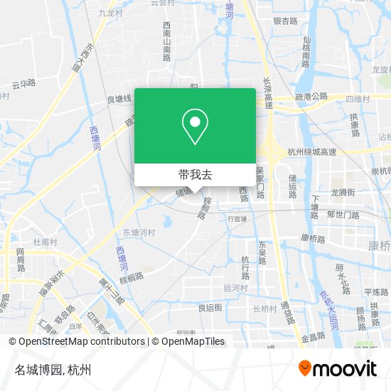名城博园地图
