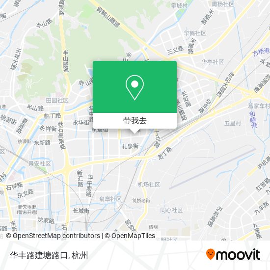 华丰路建塘路口地图