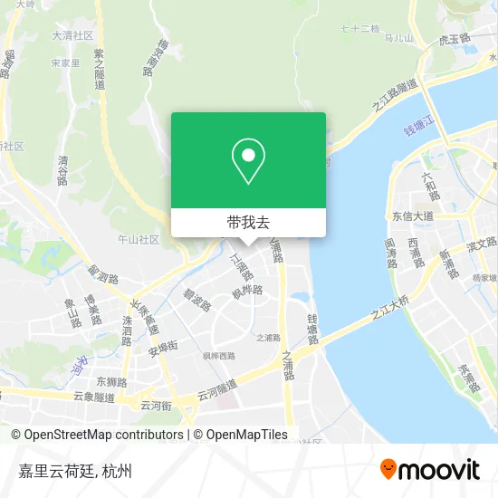 嘉里云荷廷地图
