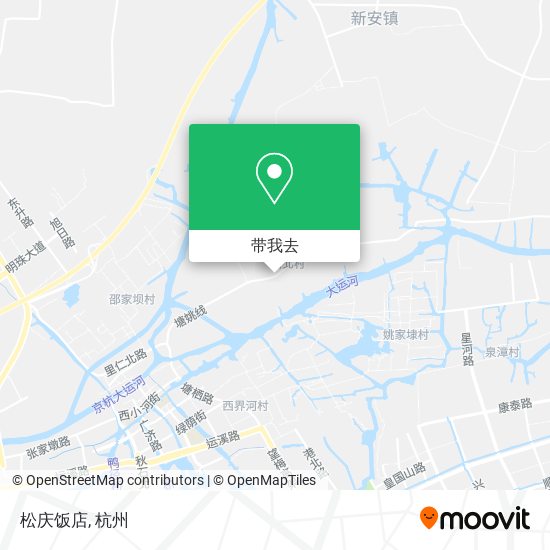 松庆饭店地图