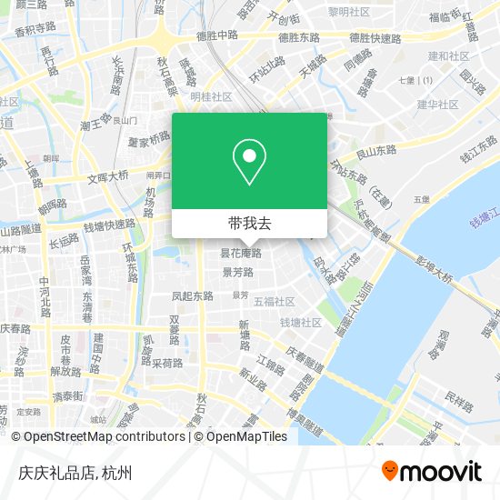 庆庆礼品店地图