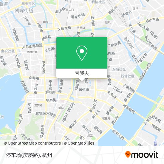 停车场(庆菱路)地图