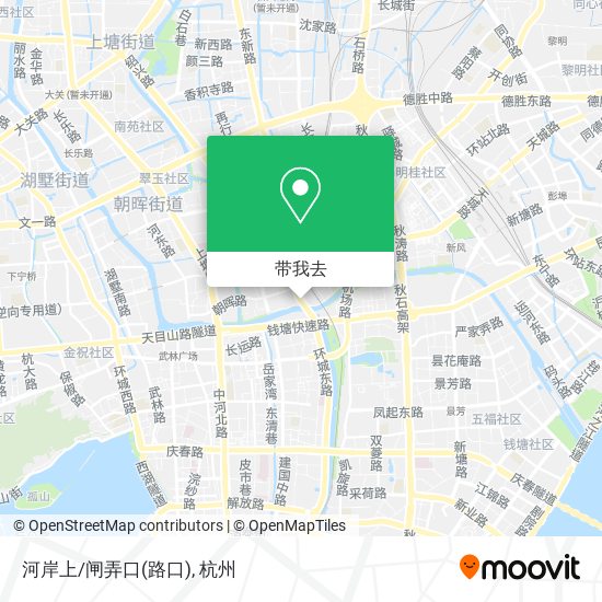 河岸上/闸弄口(路口)地图