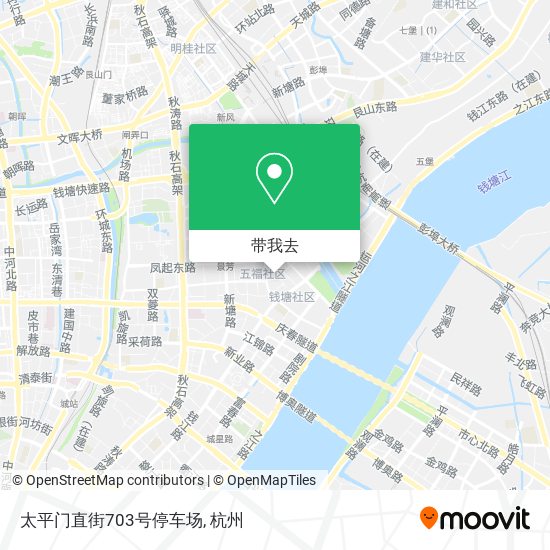 太平门直街703号停车场地图