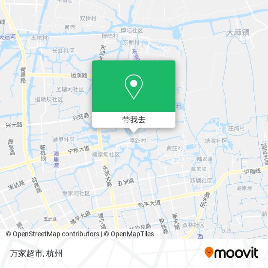 万家超市地图