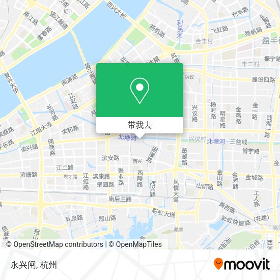 永兴闸地图
