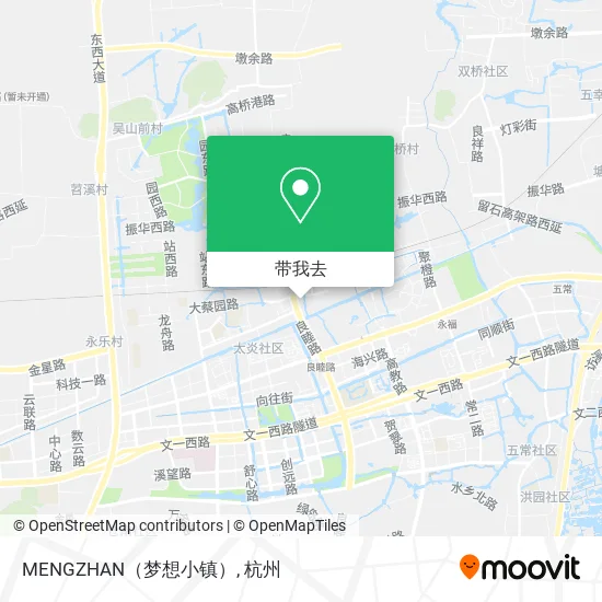 MENGZHAN（梦想小镇）地图