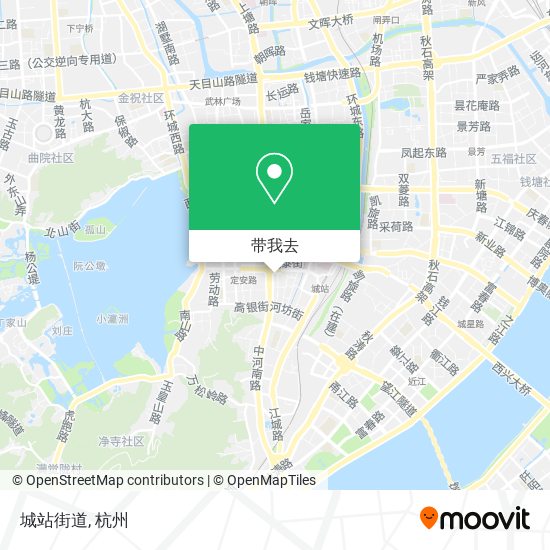 城站街道地图