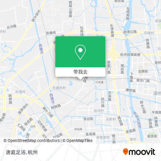 唐庭足浴地图