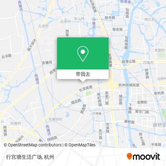 行宫塘生活广场地图