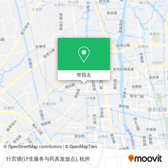 行宫塘(计生服务与药具发放点)地图