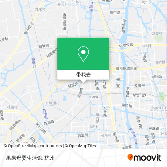 果果母婴生活馆地图