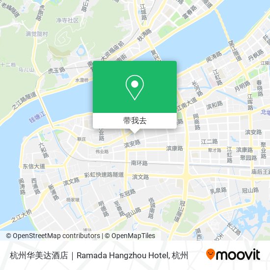 杭州华美达酒店｜Ramada Hangzhou Hotel地图