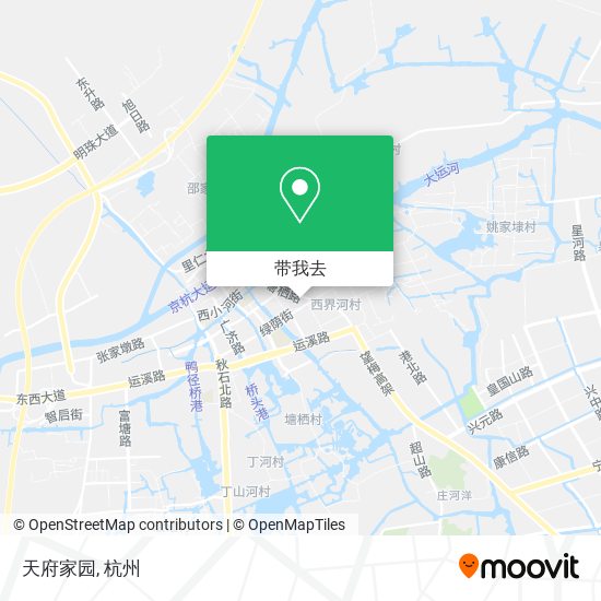 天府家园地图