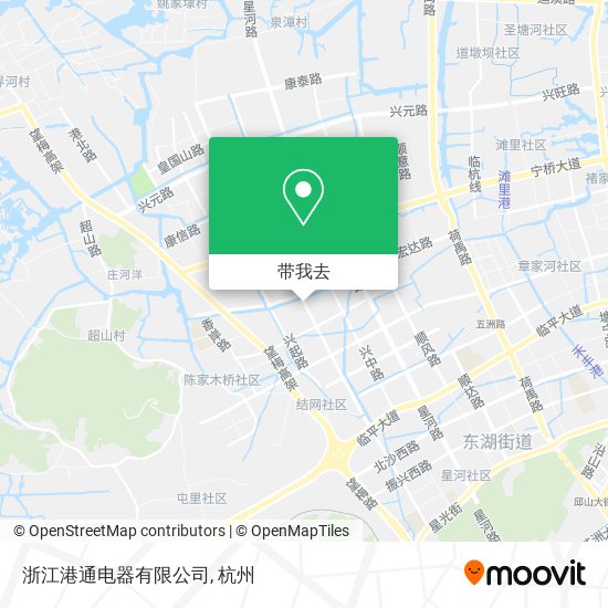 浙江港通电器有限公司地图