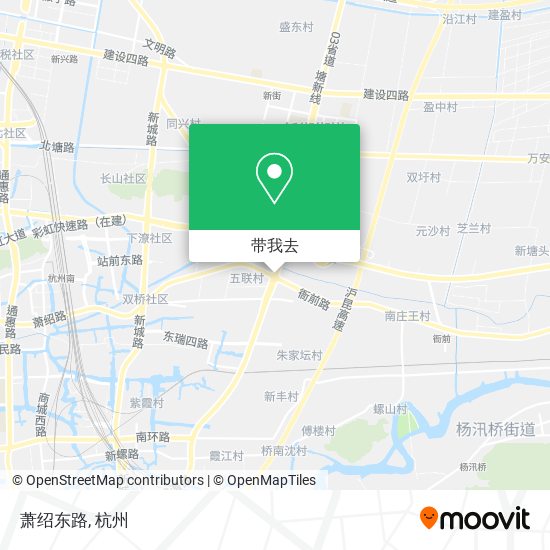 萧绍东路地图