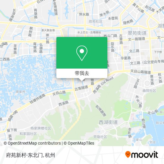 府苑新村-东北门地图