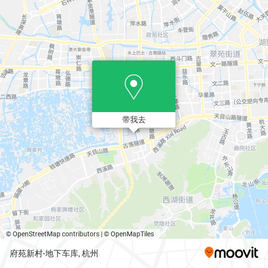 府苑新村-地下车库地图
