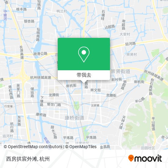西房拱宸外滩地图