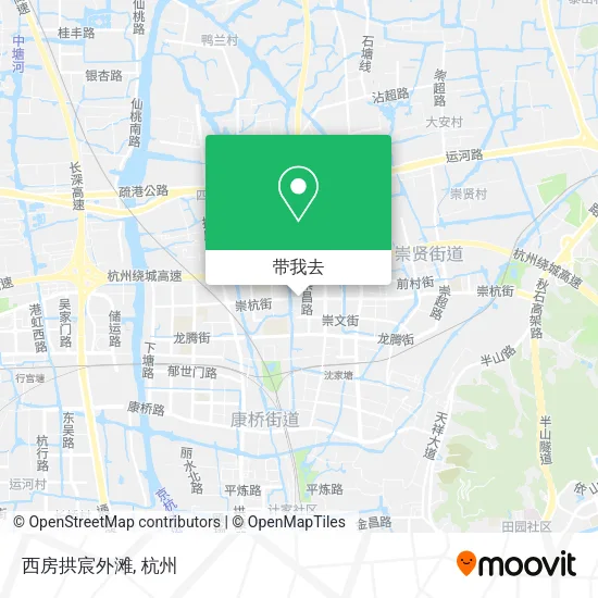 西房拱宸外滩地图