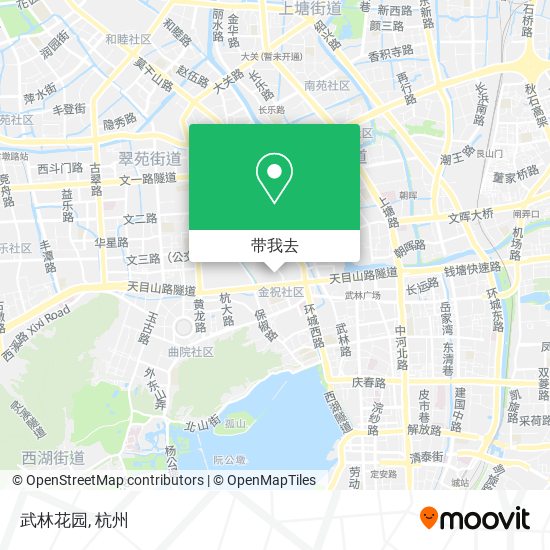 武林花园地图