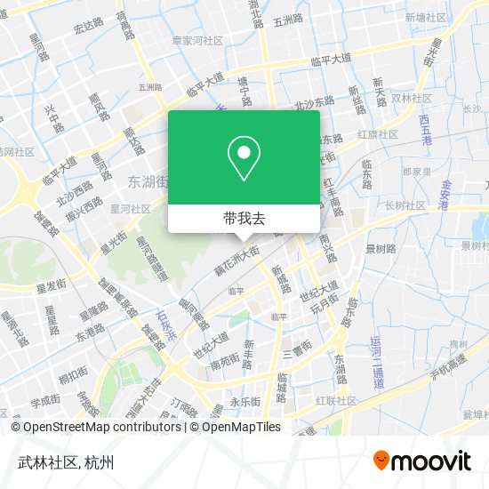 武林社区地图