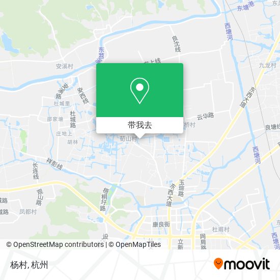杨村地图