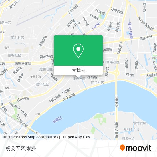 杨公五区地图