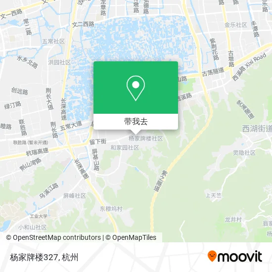 杨家牌楼327地图