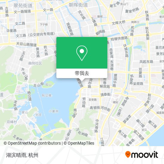 湖滨晴雨地图