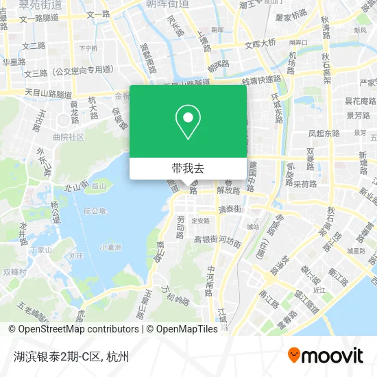 湖滨银泰2期-C区地图