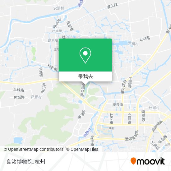 良渚博物院地图
