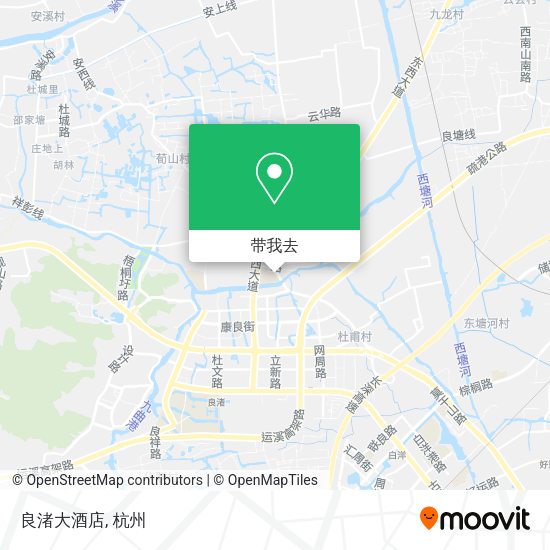 良渚大酒店地图