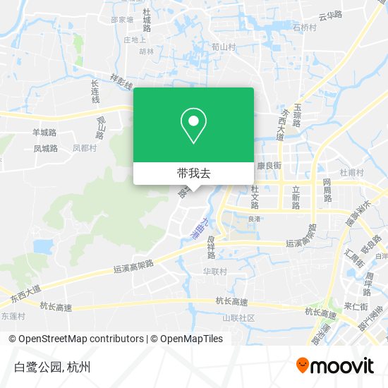 白鹭公园地图