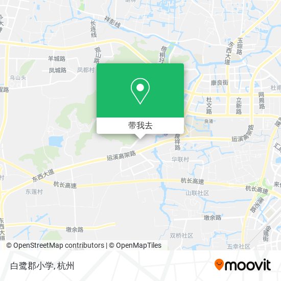 白鹭郡小学地图