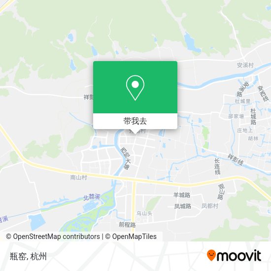 瓶窑地图