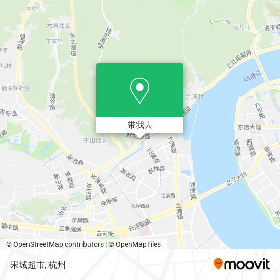 宋城超市地图