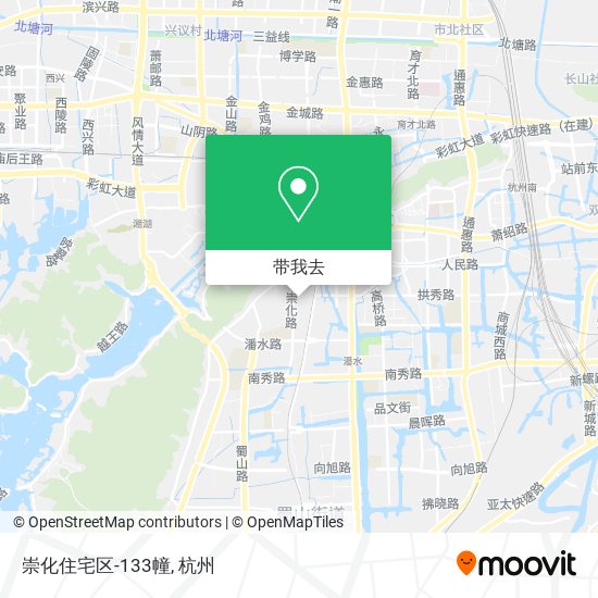 崇化住宅区-133幢地图