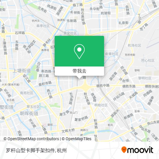 罗杆山型卡脚手架扣件地图