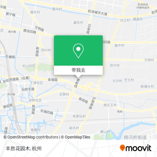 丰胜花园木地图