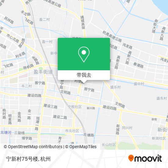 宁新村75号楼地图