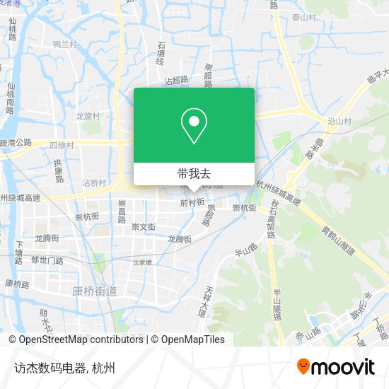 访杰数码电器地图