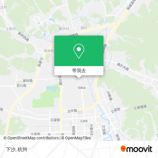 下沙地图