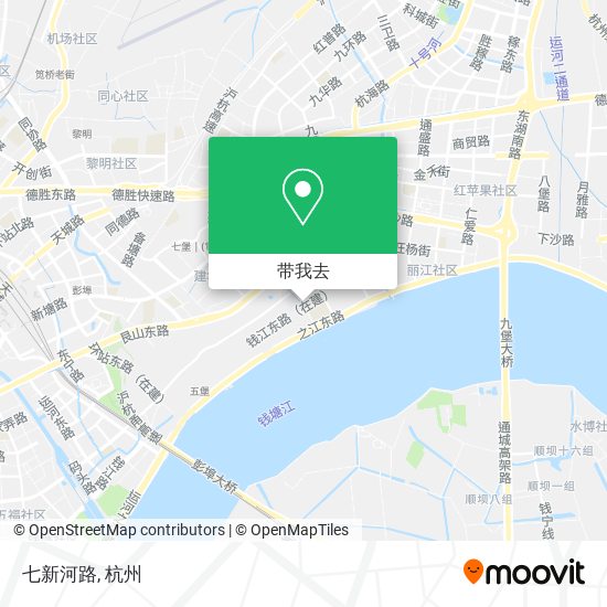 七新河路地图