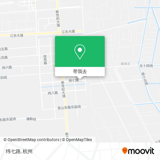 纬七路地图