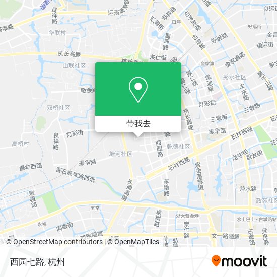 西园七路地图